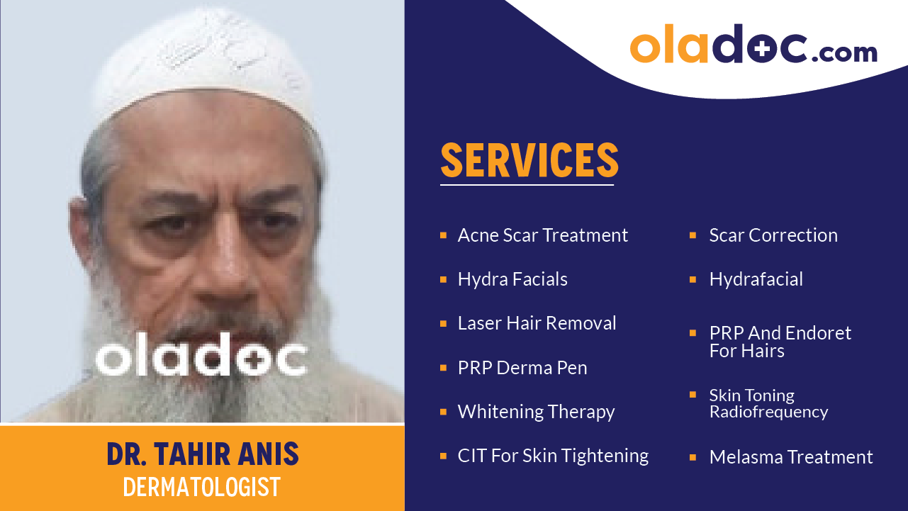 Services provided by Dr.Tahir Anis